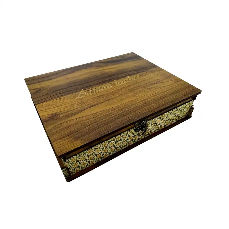 ست هدیه چرم آرمان مدل 550 فلوتر