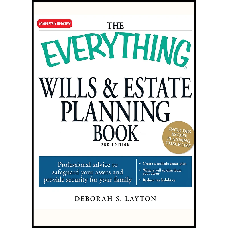 کتاب The Everything Wills & Estate Planning Book اثر Deborah S Layton انتشارات Adams Media