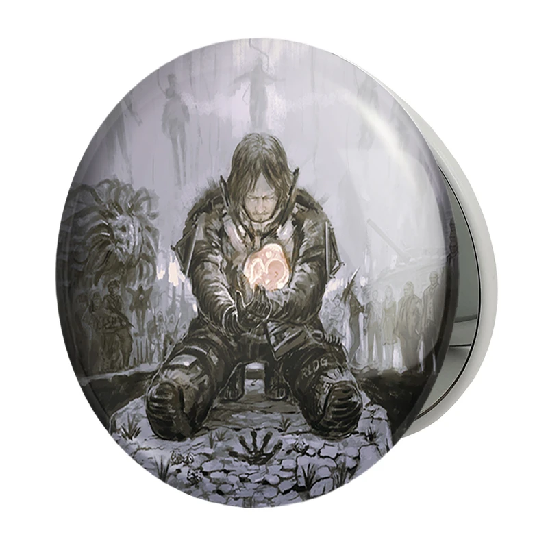 آینه جیبی خندالو طرح بازی دث استرندینگ (Death Stranding) مدل تاشو کد 35144