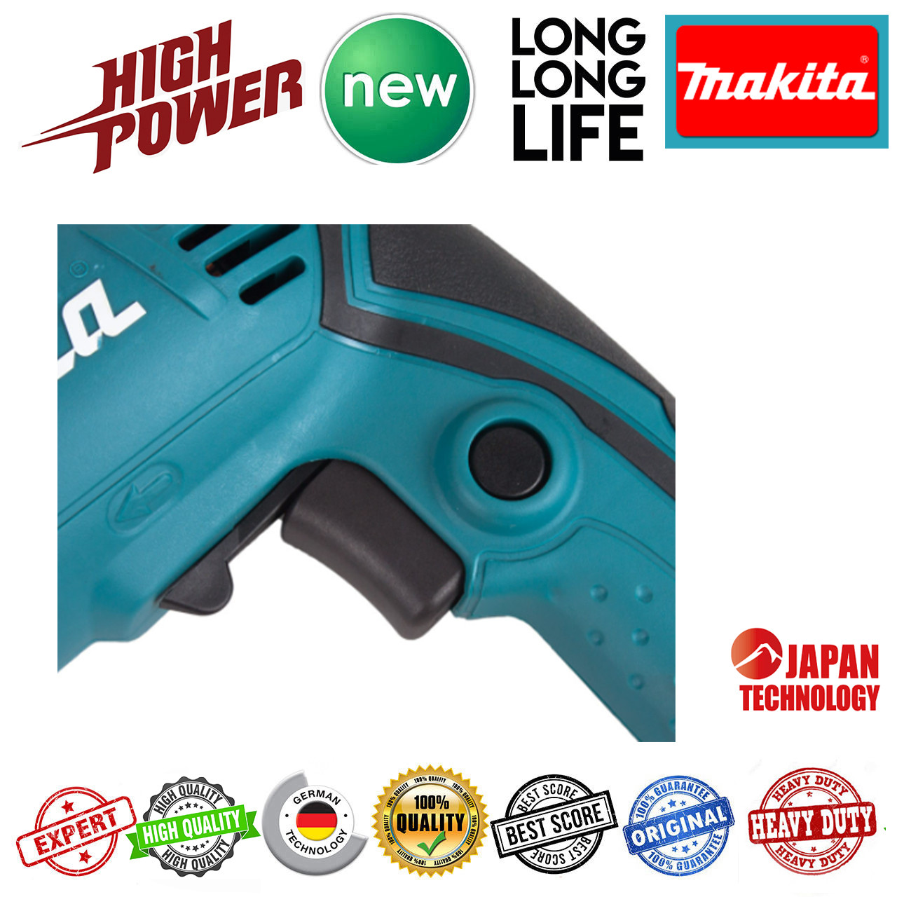 دریل چکشی ماکیتا مدل HP Hammer Drill