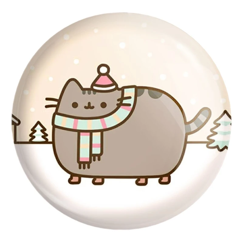 پیکسل خندالو طرح پوشین گربه بامزه کد 26596 مدل بزرگ