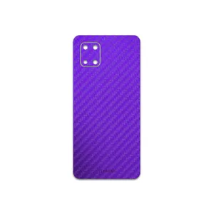 MAHOOT Purple-Fiber Cover Sticker for Samsung Galaxy Note10 Lite