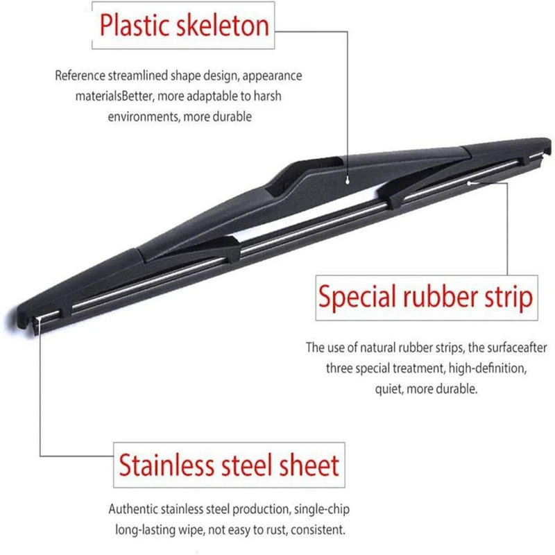 تیغه برف پاک کن عقب پاسیکو مدل P1608 مناسب برای پژو 206