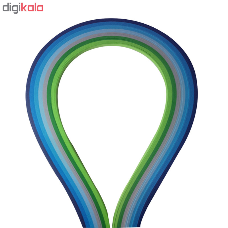 ملیله کاغذی فرتاپیچ مدل مقوایی کد 301 بسته 70 عددی