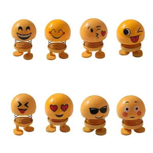عروسک فنری طرح ایموجی مدل 24K بسته 8 عددی