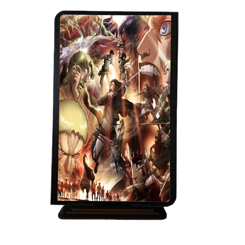 تابلو شاسی رومیزی طرح انیمه Attack on Titan