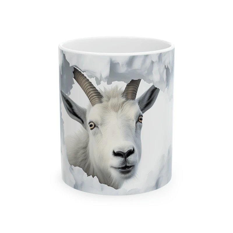 ماگ طرح سه بعدی حیوانات گوزن deer مدل NM3171