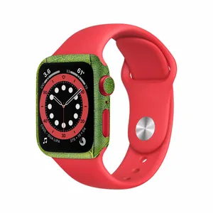 MAHOOT Leaf-Texture Cover Sticker for Apple Watch Watch 6 44mm