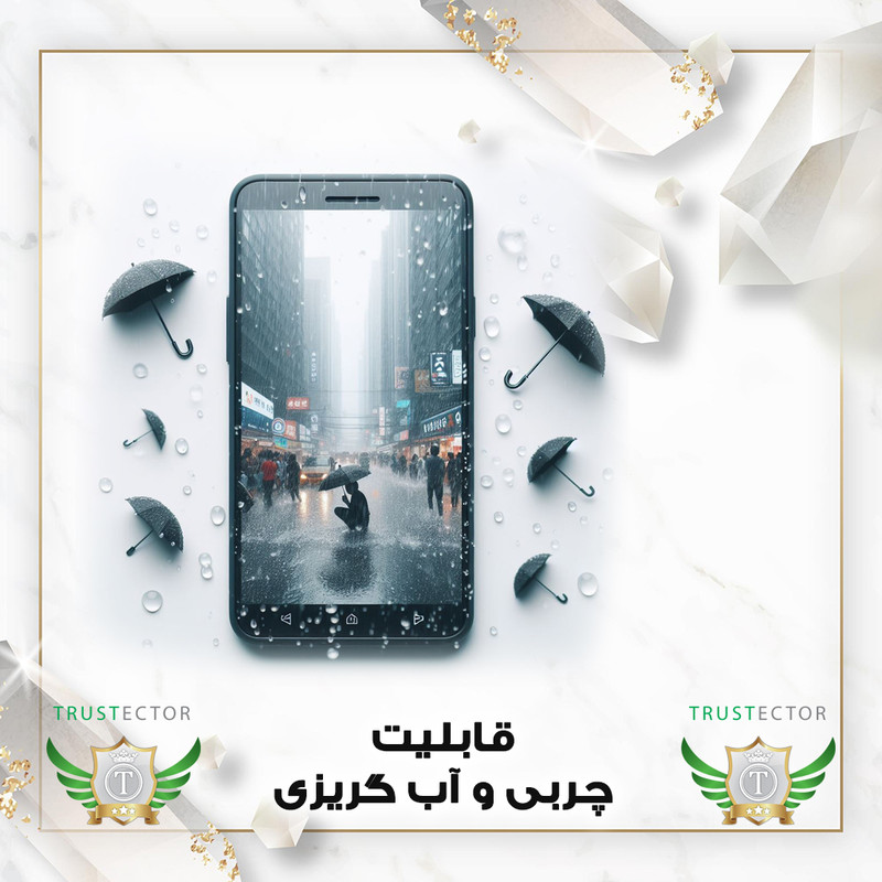 محافظ لنز دوربین تراستکتور مدل LFUT20 مناسب برای گوشی موبایل شیائومی Redmi 14C
