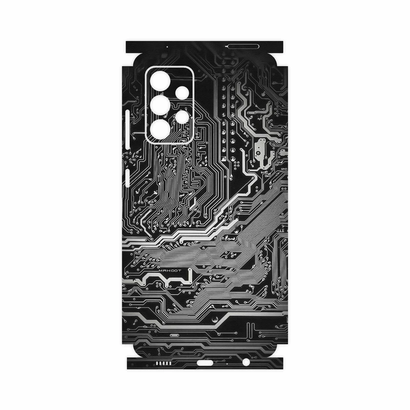 برچسب پوششی ماهوت مدل Black-Printed-Circuit-Board-FullSkin مناسب برای گوشی موبایل سامسونگ Galaxy A52s 5G