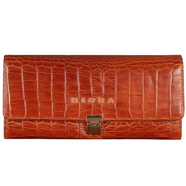 کیف دستی زنانه بیورا مدل چرم طبیعی کروکودیل کد kz01