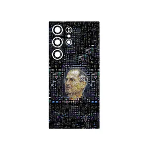 MAHOOT Collage of Steve Jobs 2 Cover Sticker for Samsung Galaxy S24 Ultra