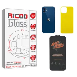 Ricoo ANTI-STATIC Screen Protector For apple 12 With Back Protector