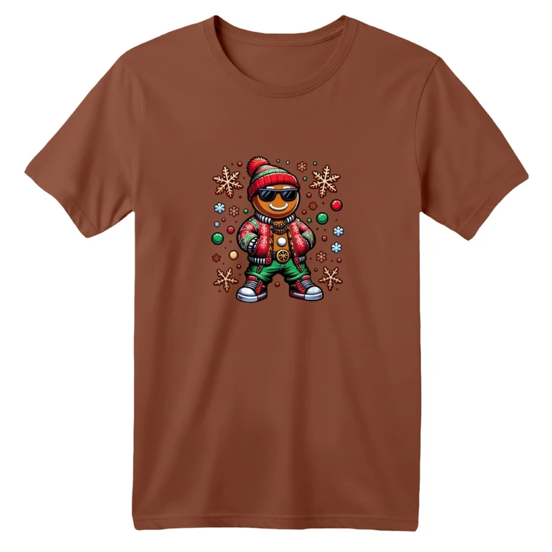 تی شرت آستین کوتاه بچگانه مدل کریسمسی کد 08