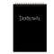 دفتر مشق مشایخ طرح انیمه دث نوت Death Note کد B12