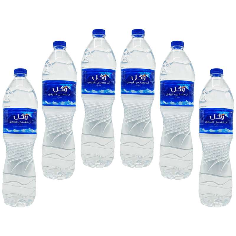 آب معدنی وگل - 1.5 لیتر بسته 6 عددی