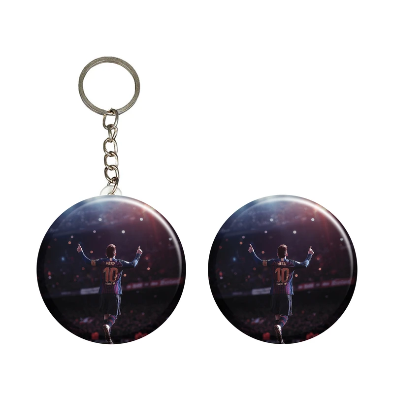 پیکسل ابیگل طرح لیونل مسی بارسلونا آرژانتین کد 076 به همراه جاکلیدی