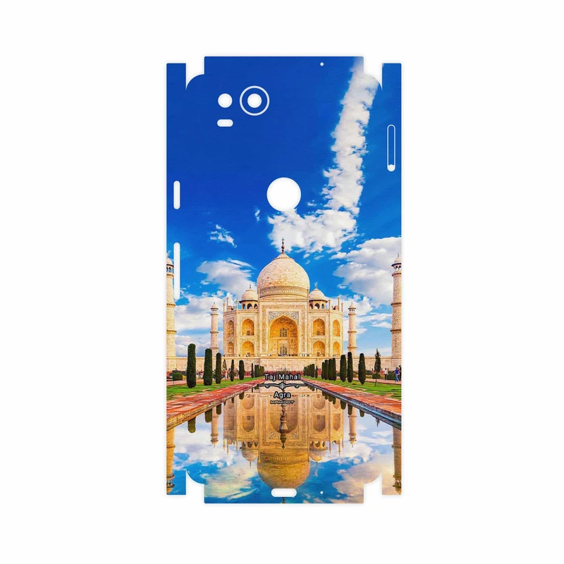 برچسب پوششی ماهوت مدل The Taj Mahal-FullSkin مناسب برای گوشی موبایل گوگل Pixel 2