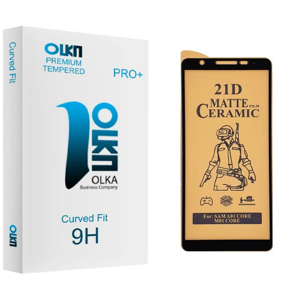 محافظ صفحه نمایش سرامیکی الکا مدل Premium glass مناسب برای گوشی موبایل سامسونگ Galaxy A01 Core