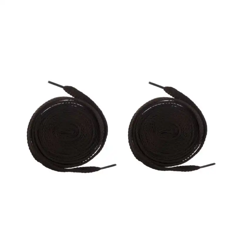 بند کفش مدل تخت کشی کد 8 رنگ قهوه ای بسته 2 عددی