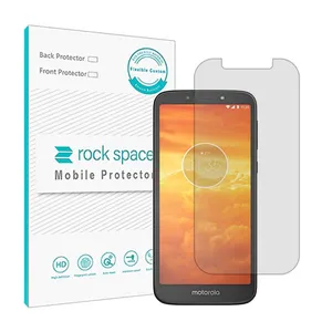 Rockspace transparent screen protector HyGEL model suitable for Motorola E5 Play Go mobile phone