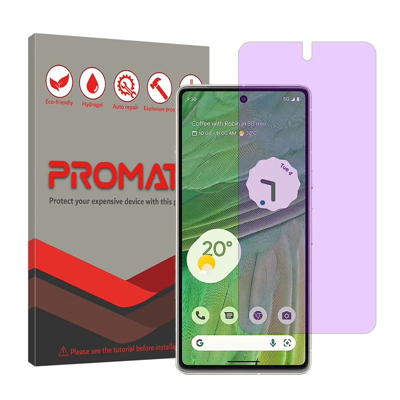 محافظ صفحه نمایش ضد اشعه بنفش  پرومیت مدل Resistant مناسب برای گوشی موبایل گوگل Pixel 7