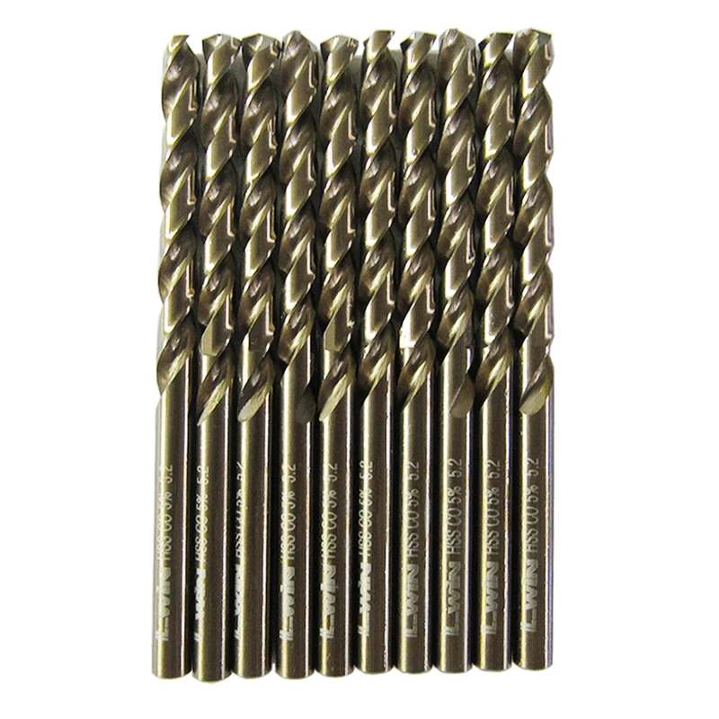 مته کبالت الوین کد L-W5.2 سایز 5.2 میلی متر در بسته 10 عددی