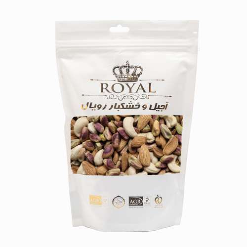 آجیل سه مغز خام لوکس رویال - 250 گرم