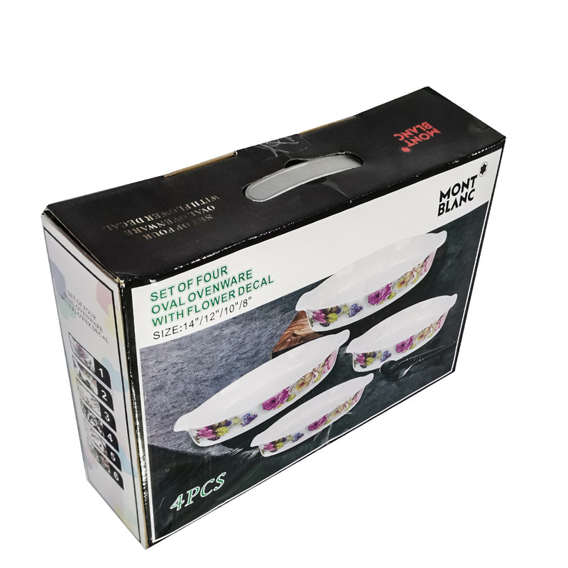 ظروف پخت و پز مونت بلانک مدل 006 مجموعه 4 عددی