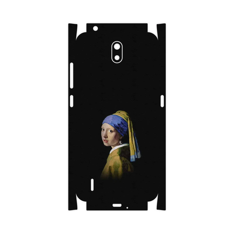 برچسب پوششی ماهوت مدل Girl with a Pearl Earring of Vermeer-FullSkin مناسب برای گوشی موبایل نوکیا C1