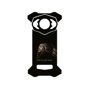 MAHOOT Portrait of an Indian Man Cover Sticker for Doogee S98 Pro