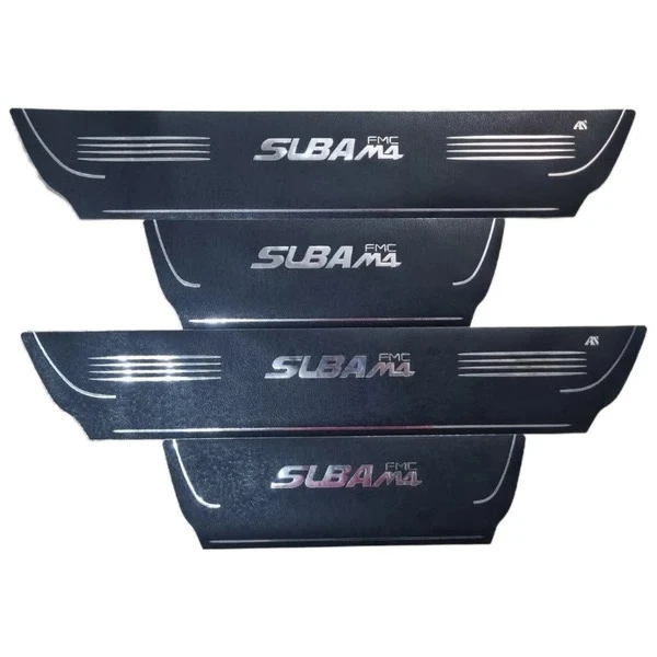 برچسب پارکابی خودرو استیک طرح چرم کد M361 مناسب برای FMC SUBA مجموعه 4 عددی