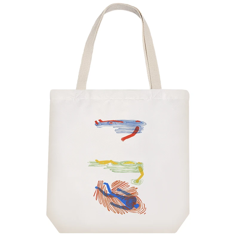 ساک خرید خندالو طرح غرق در آب کد 10450