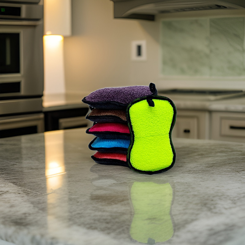 اسکاچ مدل میکروفایبر ابراف کد ABS6 بسته 6 عددی