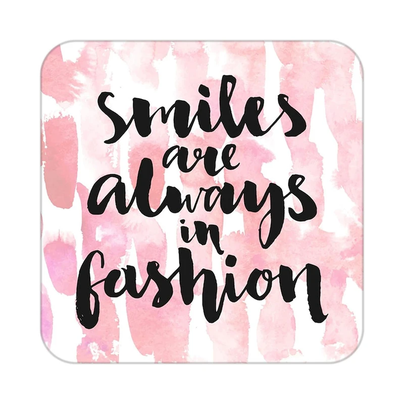 زیر لیوانی کاکتی طرح جملات انگیزشی و مثبت مدل mp25081