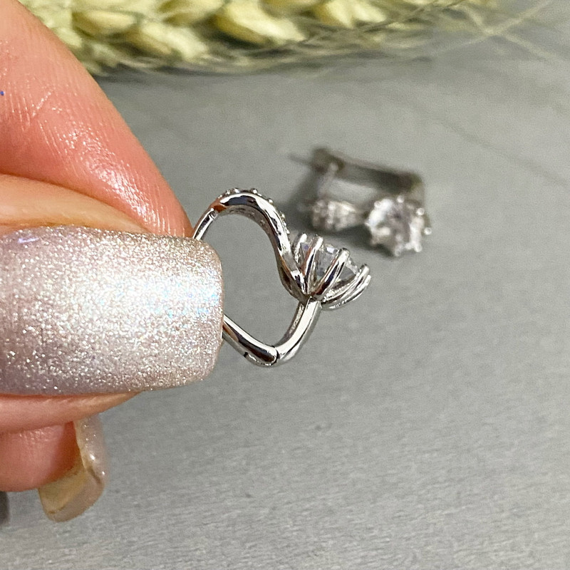 گوشواره دخترانه مدل GH118 گوشواره دخترانه مدل GH118