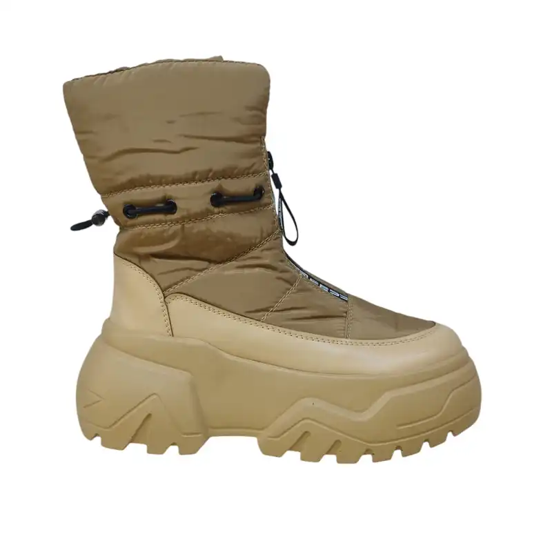 نیم بوت دخترانه مدل PN 342 رنگ شتری