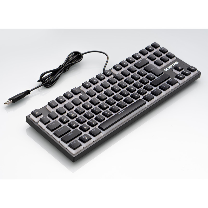 کیبورد مخصوص بازی اسکپتر مدل KA802 GELLY