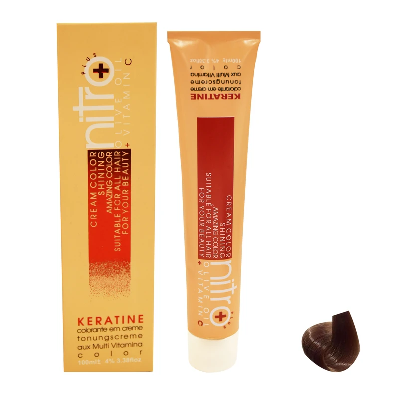  رنگ مو نیترو سری Keratine شماره 9.2 حجم 100 میلی لیتر رنگ بلوند دودی خیلی خیلی روشن