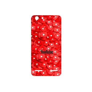 MAHOOT Youtube Cover Sticker for Lenovo Vibe K5 Plus