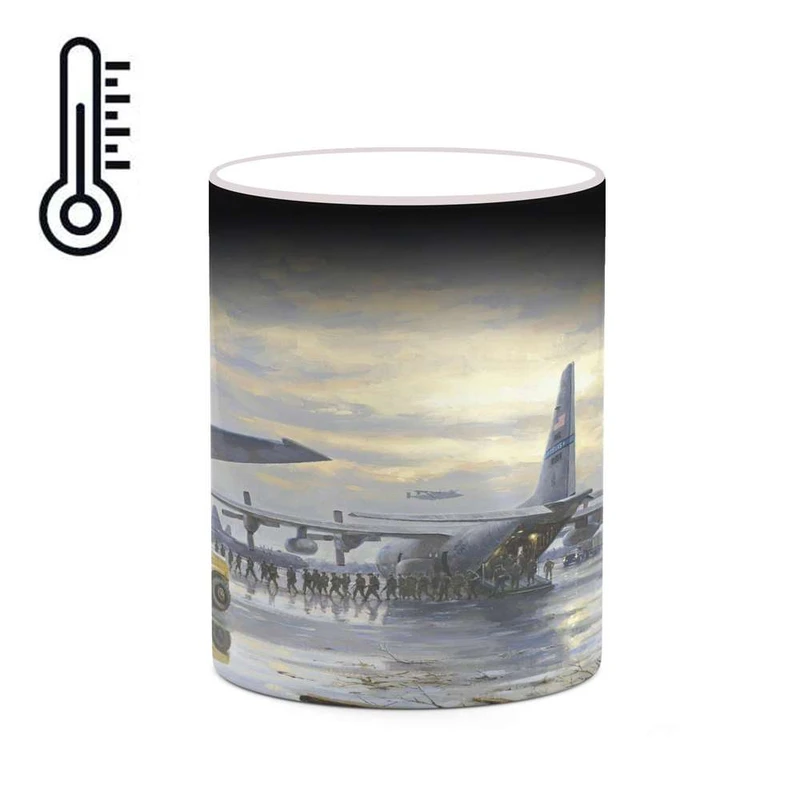 ماگ حرارتی کاکتی مدل هواپیمای جنگنده کد mgh20410