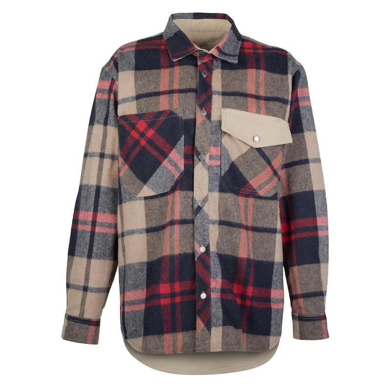 پیراهن آستین بلند یقه برگردان مردانه پوتنزا مدل 92442056