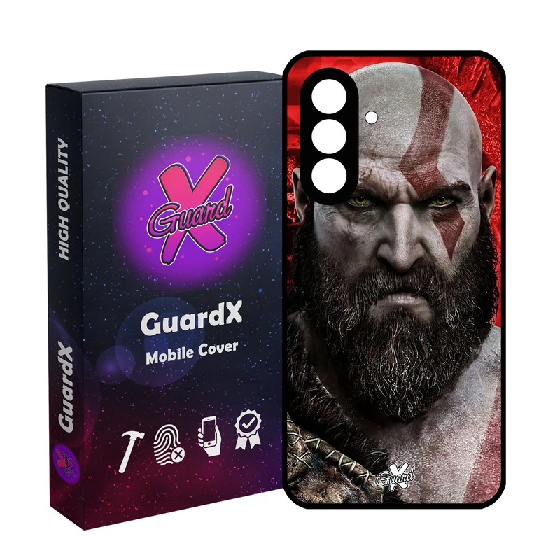 کاور گارد ایکس طرح God of War مدل 10035 مناسب برای گوشی موبایل سامسونگ Galaxy S25 FE