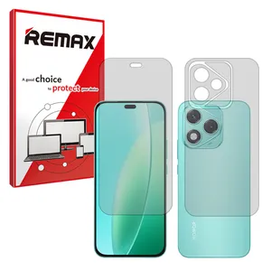 Remax Resistant model transparent screen protector suitable for Honor 400 Lite Mobile phone along with the back protector