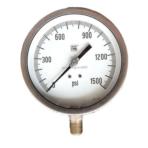گیج فشار نووا فیما مدل 1500psi-16cm
