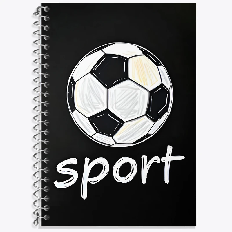 دفتر نت موسیقی 50 برگ خندالو طرح فوتبال (Football) کد F7705