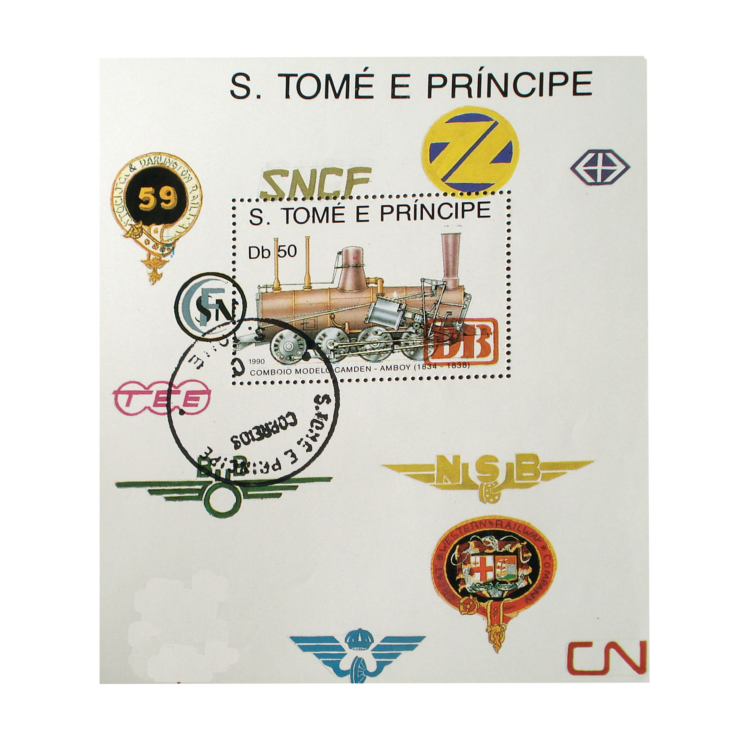 تمبر یادگاری مدل قطار کد T-200