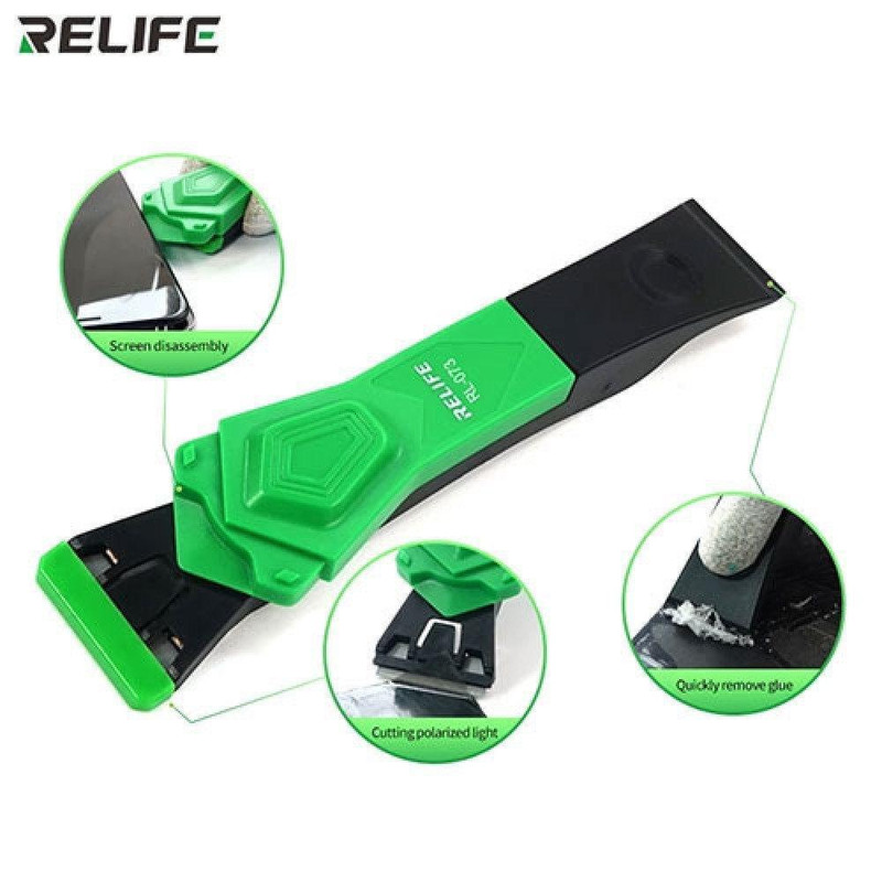دسته تیغ و کاردک تمیز کننده ریلایف مدل RL-073