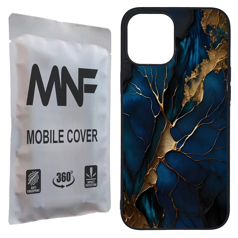 کاور ام ان اف طرح ماربل کد P-205 مناسب برای گوشی موبایل اپل iPhone 12 Pro Max