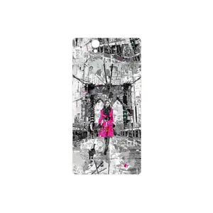 MAHOOT Collage of Catwalk Bridge Cover Sticker for Sony Xperia X